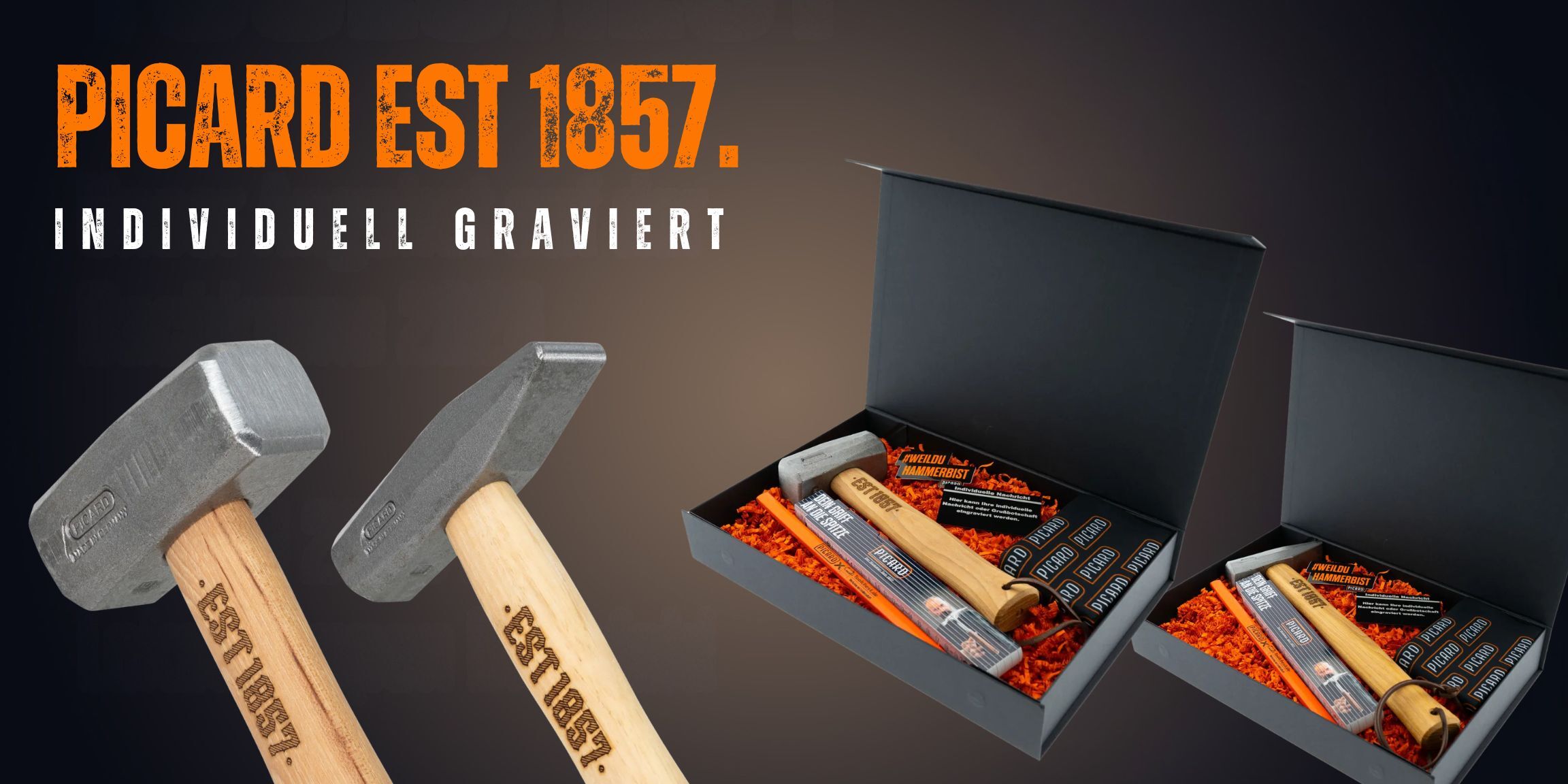PICARD EST 1857 Hämmer & Geschenkboxen