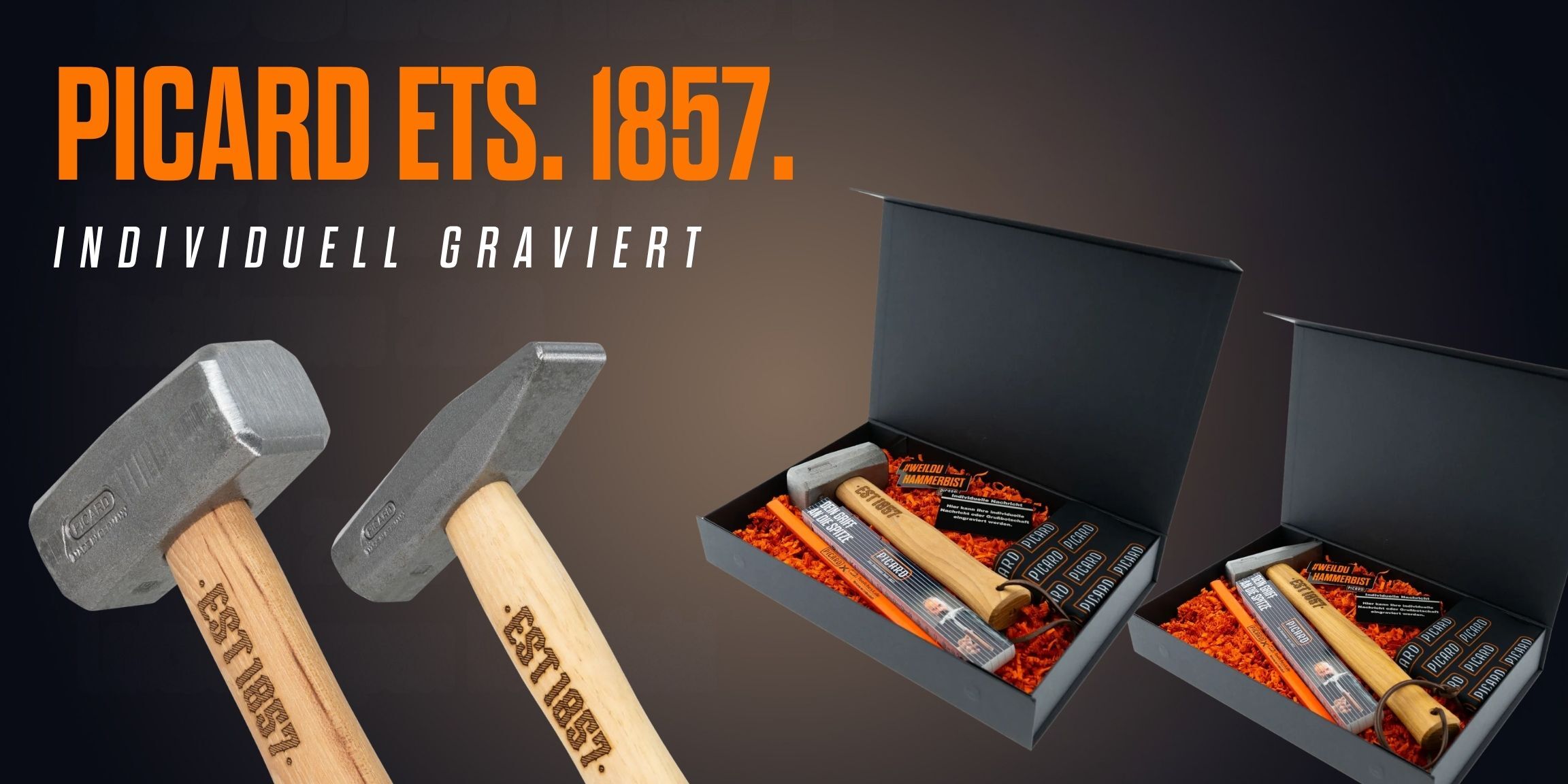 PICARD EST 1857 Hämmer & Geschenkboxen