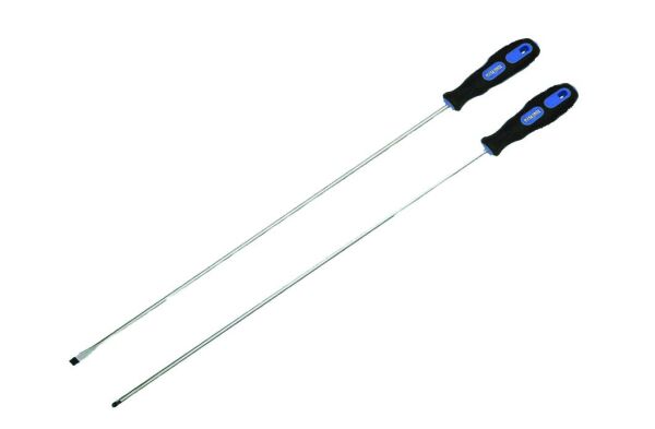 Schraubendreher Satz 2-teilig extra lang 450 mm / 45 cm PH2 SL6