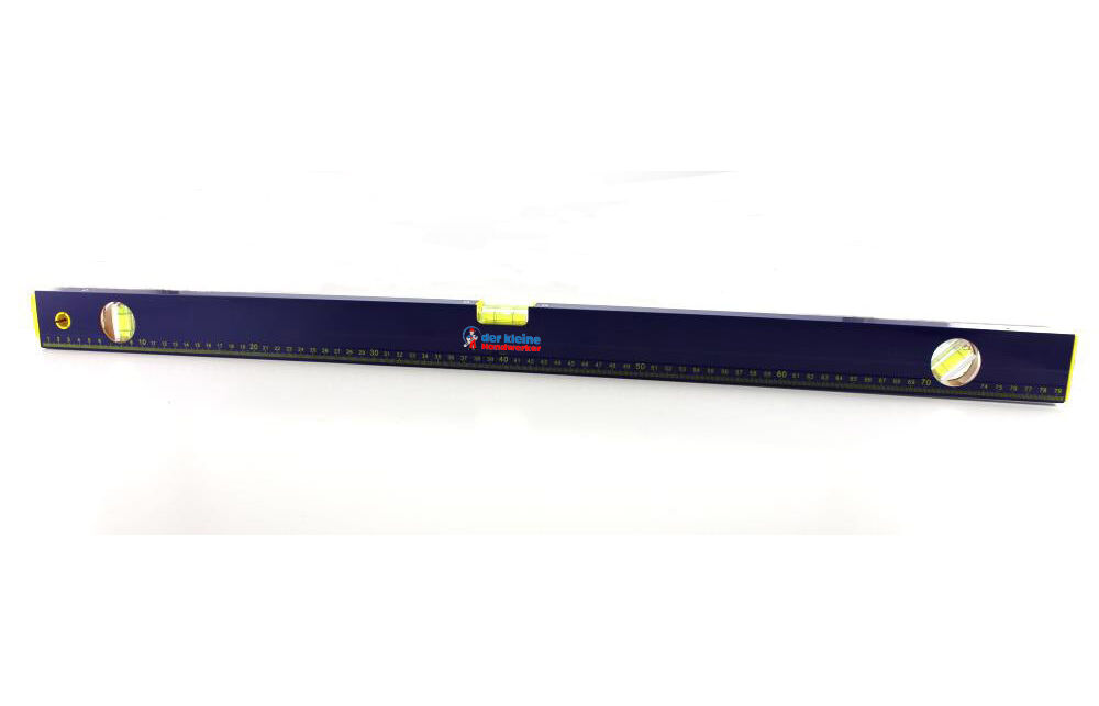 Wasserwaage aus Aluminium mit 3 Libellen 800 mm / 80 cm