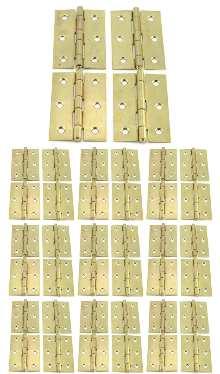 40 x Scharniere 76x48x1.5 mm