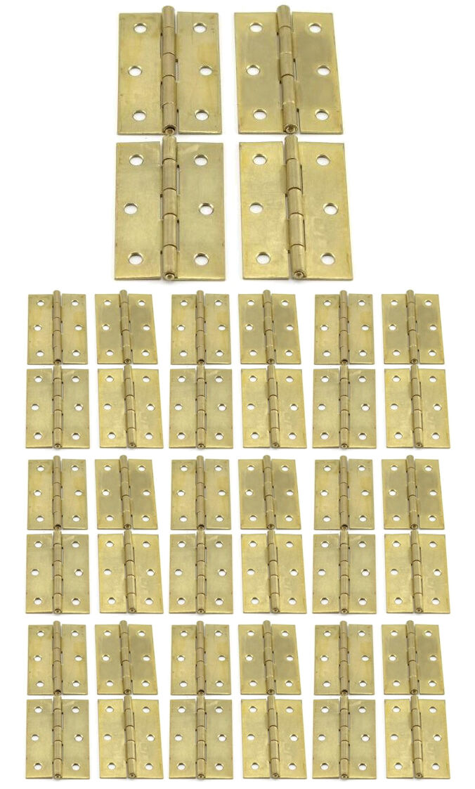 40 x Scharniere 63.5x40x1.4 mm
