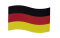 Automagnet Deutschland magnetisch Sets 1 x Fahne