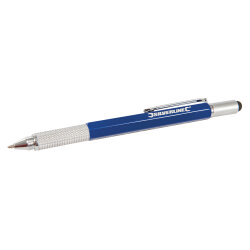 Kugelschreiber mit sechs Funktionen: Lineal, Wasserwaage,...