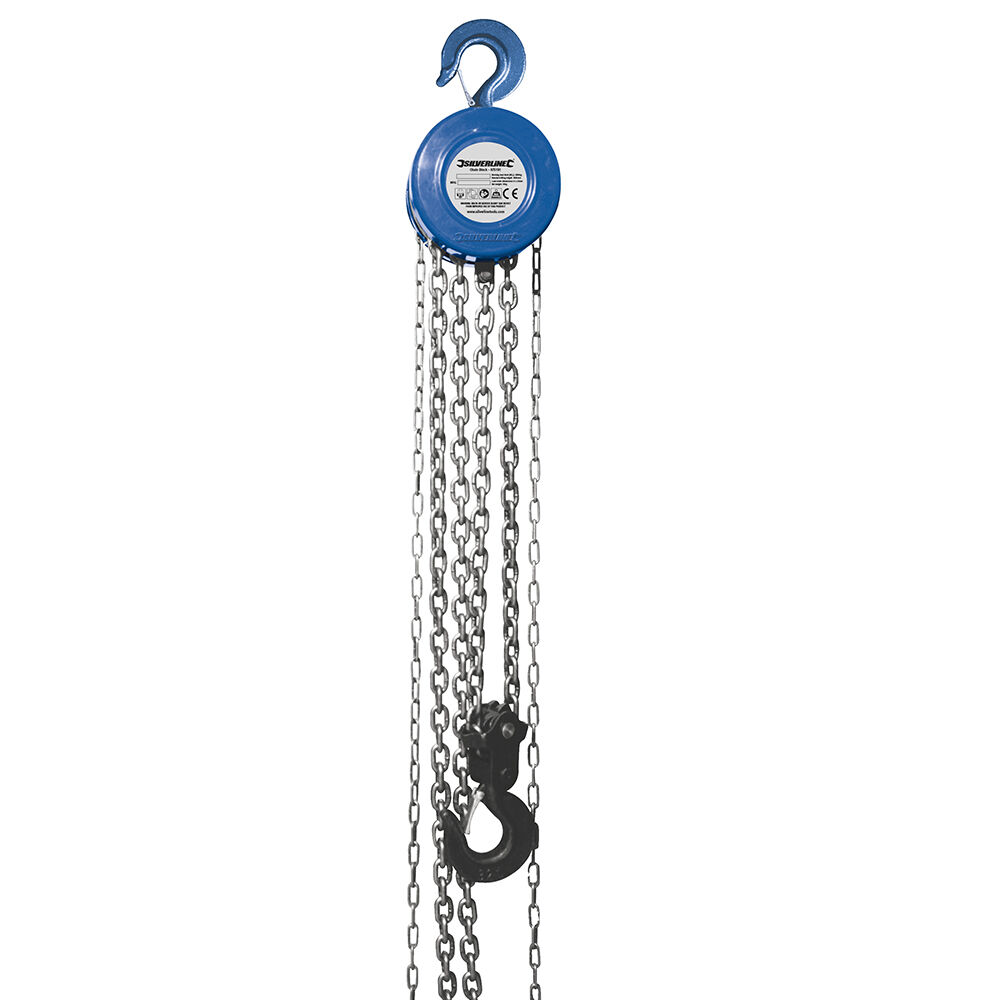 Kettenzug 300 cm Hubhöhe max. Zugkraft 3.000 Kilogramm gemäß EN 13157