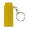 Mini Zollstock Schlüsselanhänger 50 cm Gelb