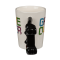 Tasse "Game Over" mit Controller Griff aus Steingut