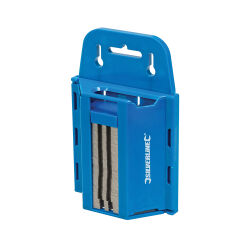 100 x Trapezklingen für Teppichmesser im Spender