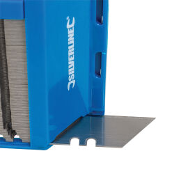 100 x Trapezklingen für Teppichmesser im Spender