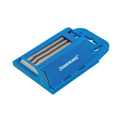 100 x Trapezklingen für Teppichmesser im Spender