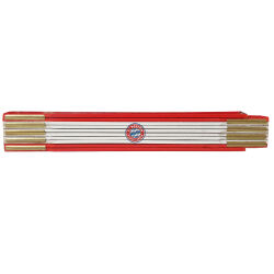 FC Bayern München Maßband 5 Meter + Zollstock 2 Meter "Mia san Mia" Fan-Set