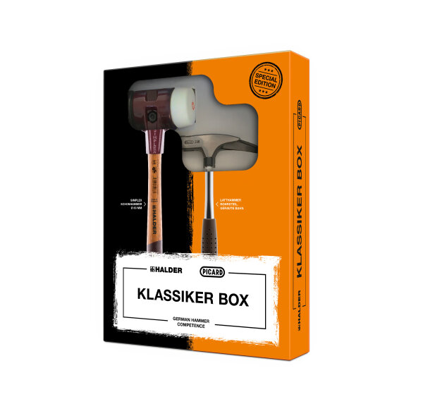 Klassikerbox PICARD Latthammer Nr. 298 + HALDER SIMPLEX Schonhammer