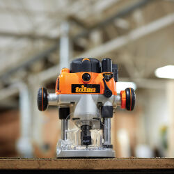 Präzisionsoberfräse mit Doppelfunktion 1400 W MOF001 triton
