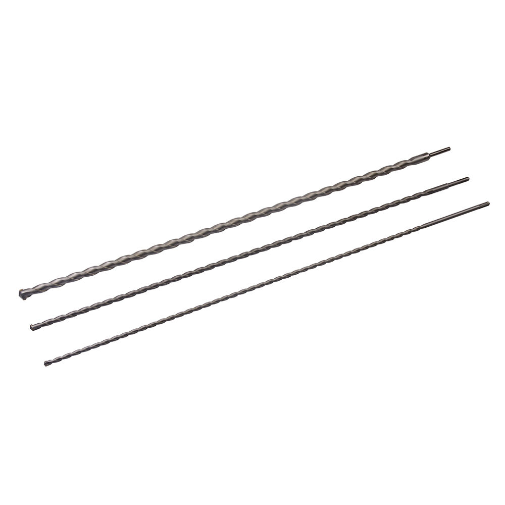 SDS-Plus Steinbohrer Satz 100 cm / 1000 mm 12-16-24 mm