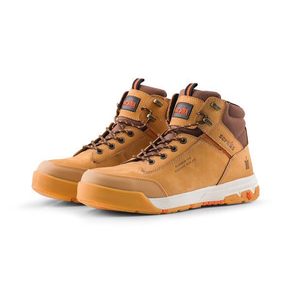Scruffs Switchback 3 Premium Sicherheitsschuhe S3 Hellbraun 43