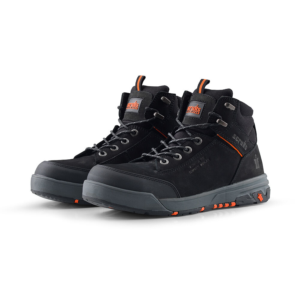 Scruffs Switchback 3 Premium Sicherheitsschuhe S3 Schwarz 45