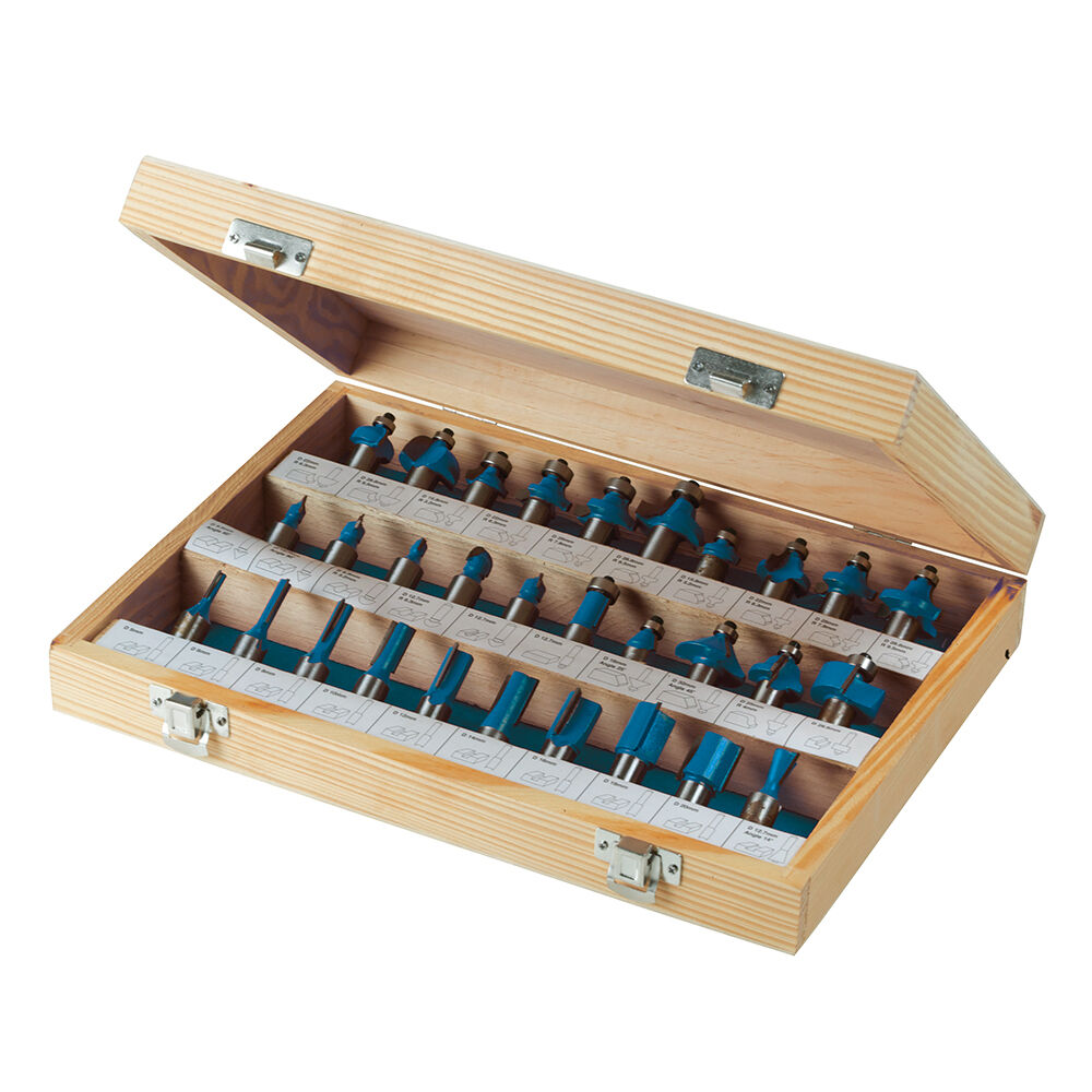 Hartmetall-Fräser 1/2 Zoll Set 30-tlg.