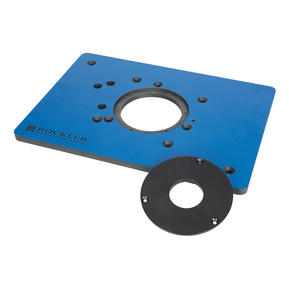 Fräsplatte aus Phenol für Triton Oberfrräsen 210 x 298 mm Einlegeplatte