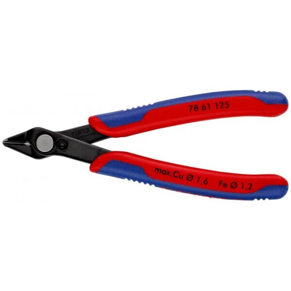 KNIPEX Electronic-Super-Knips 125 mm DIN ISO 9654 brüniert