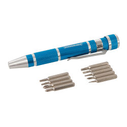 Präzisionsschraubendreher mit Bits Set 9-tlg.