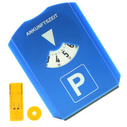 Parkscheibe + Nothammer + Auto Verbandskasten