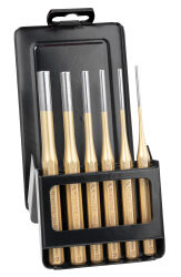 Splintentreibersatz 3-4-5-6-8-10 mm 8-Kant CV-Stahl in...