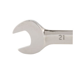 Ring-Maul-Ratschenschlüssel mit Gelenk 21 mm