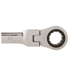 Ring-Maul-Ratschenschlüssel mit Gelenk 21 mm