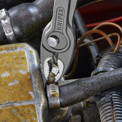 KNIPEX 82 02 200 TwinGrip Frontgreifzange 200 mm mit Mehrkomponenten-Hüllen