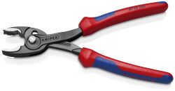 KNIPEX 82 02 200 TwinGrip Frontgreifzange 200 mm mit Mehrkomponenten-Hüllen