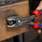 KNIPEX 82 02 200 TwinGrip Frontgreifzange 200 mm mit Mehrkomponenten-Hüllen