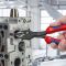 KNIPEX 82 02 200 TwinGrip Frontgreifzange 200 mm mit Mehrkomponenten-Hüllen