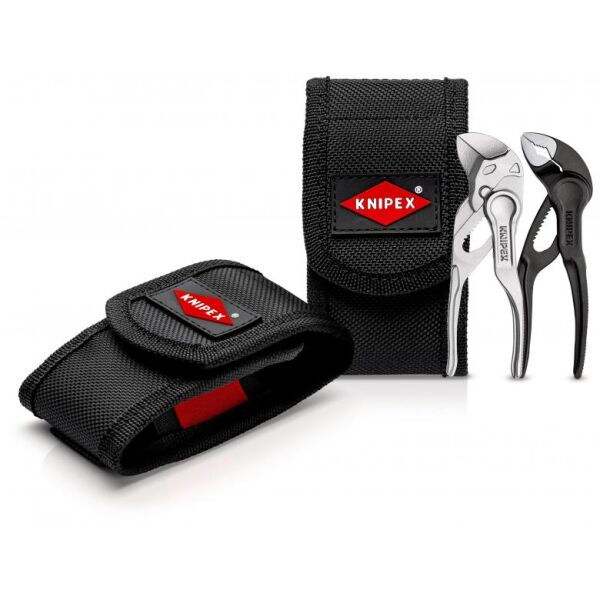Günstig Knipex Mini-Zangenset in Gürteltasche 2-teilig: Kraft-Seitenschneider + Mini-Cobra 00 20 72 V02 Günstig Knipex Mini-Zangenset in Gürteltasche 2-teilig: Kraft-Seitenschneider + Mini-Cobra 00 20 72 V02