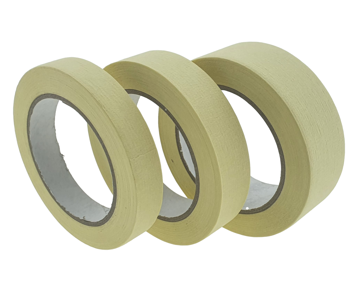 Flachkreppband Set 18-24-36mm x 40m