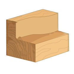 Kopierfräser 1/4 Zoll  1/2 x 3/4 x 1/2 Zoll