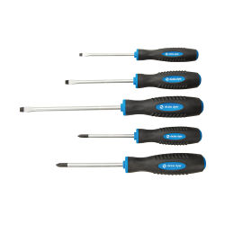 Premium Schraubendreher Set mit Weichgriff 5-tlg. PH1 PH2...