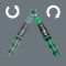 Wera Drehmomentschlüssel mit 1/4"-Sechskantantrieb 2-12 Nm Safe-Torque A 2