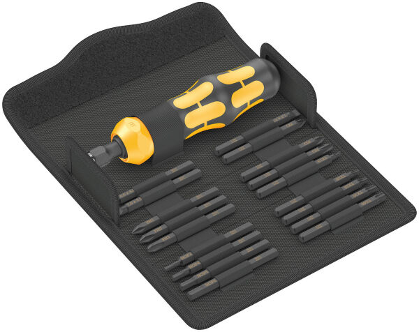 Wera Schlagschraubendreher Kraftform Kompakt 900 Set 1, 19-teilig