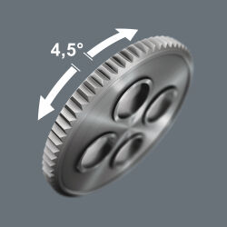 Wera Kraftform Kompakt 400 RA Set 1, 17-teilig Quergriff