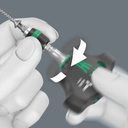 Wera Kraftform Kompakt 400 RA Set 1, 17-teilig Quergriff