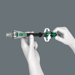 Wera Schaumstoffeinlage 8000 B Zyklop Knarre 3/8" Set 1, 23-teilig