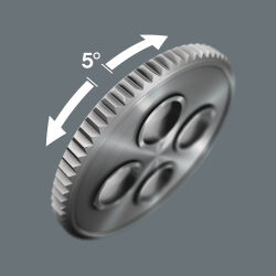 Wera Schaumstoffeinlage 8000 B Zyklop Knarre 3/8" Set 1, 23-teilig