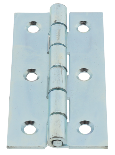 Scharnier verzinkt gerollt schmal 63,5 x 33,3 mm