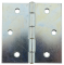 Scharnier verzinkt gerollt käntig 82,5 x 81 mm