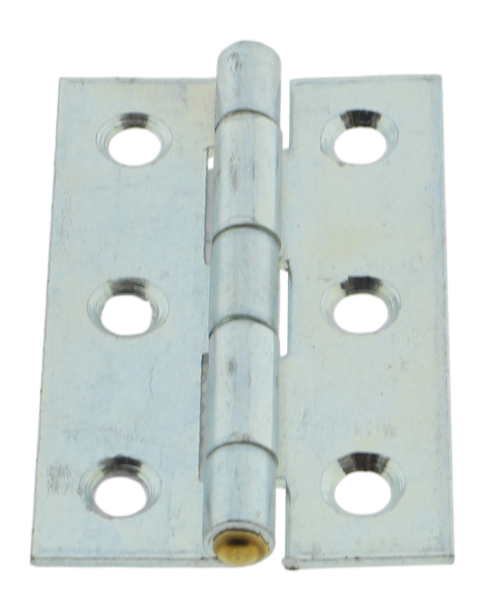 Scharnier verzinkt gerollt schmal 51 x 32 mm
