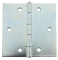Scharnier verzinkt gerollt käntig 61 x 60 mm