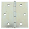 Scharnier verzinkt gerollt käntig 51 x 51 mm