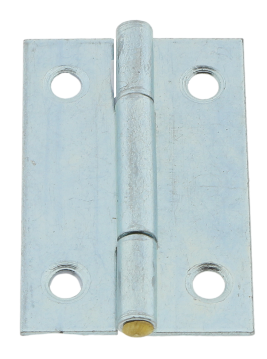 Scharnier verzinkt gerollt schmal 38 x 26 mm