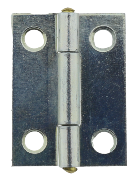 Scharnier verzinkt gerollt schmal 31,5 x 22,5 mm