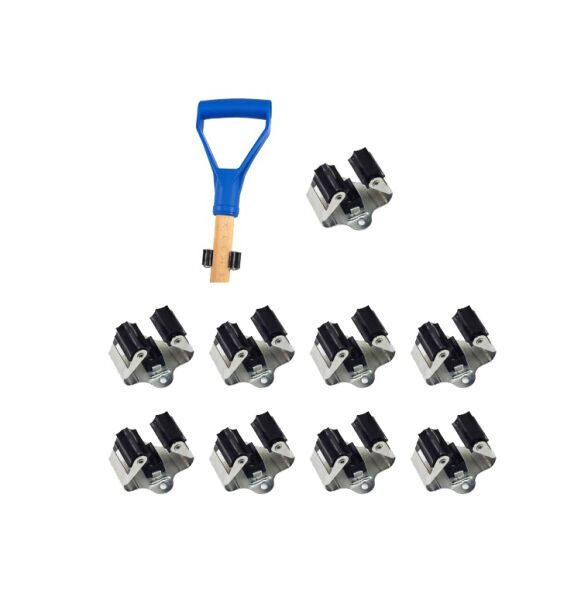10 x Gerätehalter Wandhalter für Werkzeuge